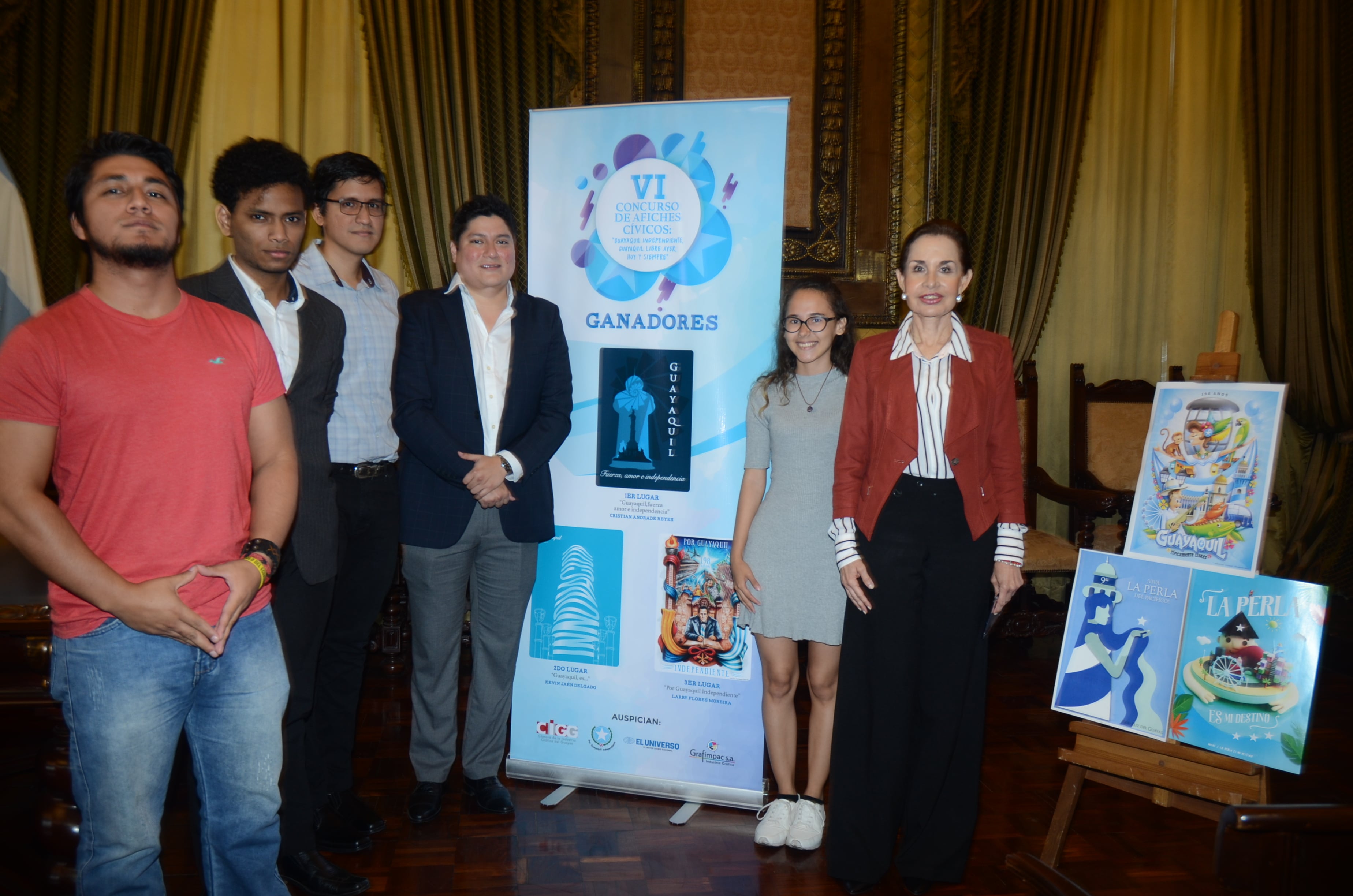 Premiación 6to Concurso Afiches Cívicos Guayaquil